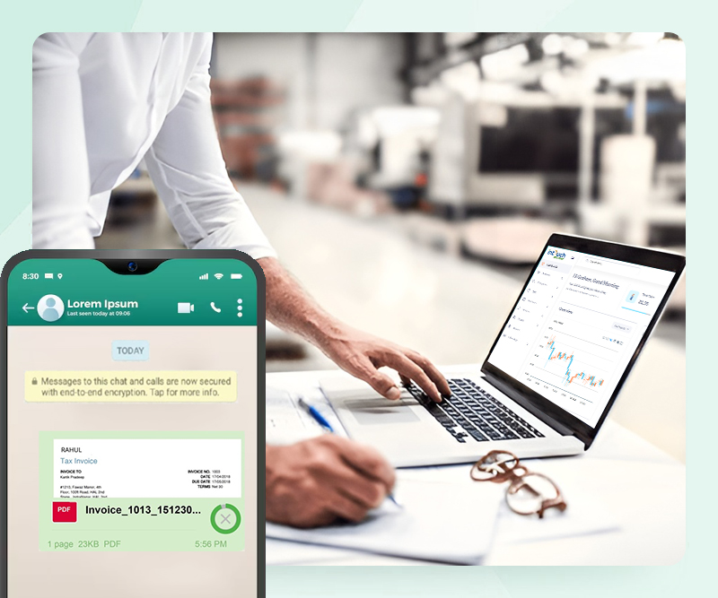 Send Invoices on WhatsApp
